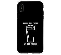 Hello Darkness, Mon Vieil ami, Irish Stout Porter Coque pour iPhone XS Max