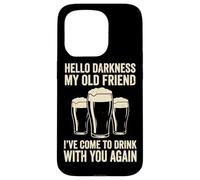 Hello Darkness, Mon Vieil ami, Je suis Venu Boire Un Verre avec toi Coque pour iPhone 15 Pro