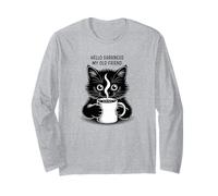 Hello Darkness My Old Friend Chat Noir Manche Longue