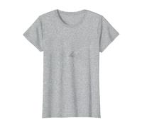 Hello Darkness Sound of Silence Whisper Art Music Lovers T-Shirt, Femme, Gris Chiné, 3XL