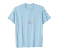 Hello Darkness Sound of Silence Whisper Art Music Lovers T-Shirt, Homme, Bleu Céleste, 3XL