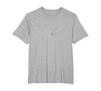 Hello Darkness Sound of Silence Whisper Art Music Lovers T-Shirt, Homme Grandes Tailles, Gris Chiné, 5X Tall