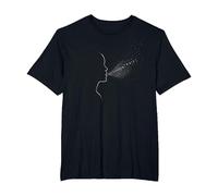 Hello Darkness Sound of Silence Whisper Art Music Lovers T-Shirt, Homme Grandes Tailles, Noir, 3X Tall
