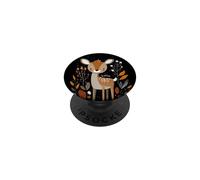 Hello Deer Costume Fauve Animaux et Forêt PopSockets PopGrip Adhésif