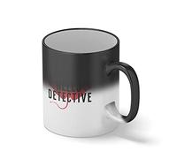 Hello Detective Unisex Funny Lucifer Devil Lucifer Morningstar Chloe Magie noire tasse à café Mug