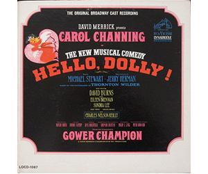 Hello Dolly! The Original Cast With Carol Channing - David Merrick - LOCD 1087 - 1964 - Pop Music - Vinyl Record LP Album - Original US Pressing VG++ EX