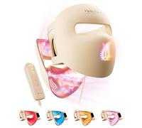 Hello Face Masque LED Visage Anti-Âge Nouveauté 2026, Masque Luminothérapie Lumière Rouge pour Soin de la Peau, 311 LEDs & 4 Modes, Appareil Beauté Silicone Doux avec Télécommande Intelligente