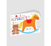 Hello Friend Books Die Cut Board Book: My First Alphabets- Shaped Board Book with Vibrant Illustrations for Kids