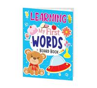 Hello Friend Books Learning My First Words- Illustrated Board Book for Kids