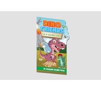 Hello Friend Books Step-Cut Board Book for Kids: Dino Friends - Learn Amazing Facts About Dinosaurs