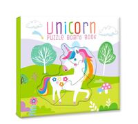 Hello Friend Books Unicorn Puzzle Book: Board Book with Jigsaw Puzzles for Kids