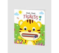 Hello Friend Books Zip it Up: Growl Growl Tigress - Story Board Book with Zip