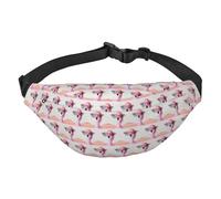 Hello Glasses Sac banane imperméable avec 3 poches zippées pour course à pied et voyage, noir, taille unique, tendance, noir, taille unique, mode, Noir , Taille unique, Mode