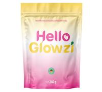 Hello Glowzi Poudre | Aux ingrédients précieux | 240 g | Complément alimentaire à base de substances végétales et de choline.