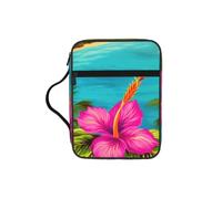 Hello Hawaii Bible Cover Case Waterproof Bible Bag With Handle Organizer Storage Book Cover For Bible Study