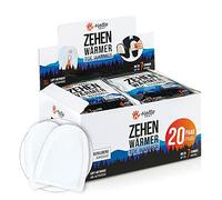 HELLO HEAT Warmpack - Lot de 20 paires de chauffe-orteils I Chauffe-chaussures avec 7 heures de chaleur I Semelle intérieure chaude instantanée I Chauffe-pieds pour chaussures, chaussures de ski et