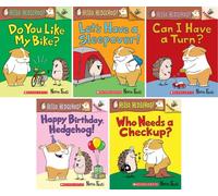 Hello, Hedgehog! Collection (5 Paperback Books) - Do You Like My Bike?, Let's Have a Sleepover!, Can I Have a Turn?, Happy Birthday, Hedgehog!, Who Needs a Checkup?