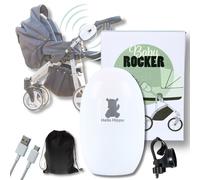 Hello Hippo - Baby Rocker - Berceur De Poussette Automatique Silencieux Et Compact Berceuse Électrique Portable Avec Fixation Universelle Usb-C
