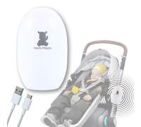 Hello Hippo - Berceur bébé automatique USB-C rechargeable - Aide au sommeil pour toute poussette cane nacelle, landau - 3 vitesses- Silencieux, compact, fixation universelle, nomade