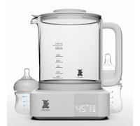 Hello Hippo® Bouilloire Chauffe Biberon 1300 Ml En Verre, 800w Basse Consommation - Maintient La Chaleur 24h - Température Réglable 45 À 100°C