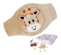 Hello Hippo - Boullotte pour bébé avec ceinture - Noyaux de cerises - Girafe