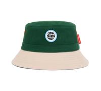 Hello Hossy - Mini Bob - Chapeau enfant Vert / Beige - 6 ans (56 cm)