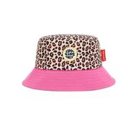 Hello Hossy - Mini Bob Imprimé - Chapeau enfant Leopard / Rose - + 6 ans (52 - 56 cm)