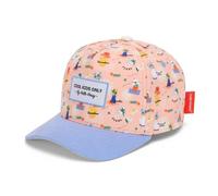 Hello Hossy - Mini Flower Cap - Casquette enfant Flore Rose / Bleu - + 6 ans (52 - 56 cm)