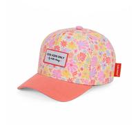 Hello Hossy - Mini Flower Cap - Casquette enfant Retro Flowers / Rose - 2 - 5 ans (48 - 52 cm)