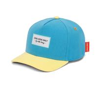 Hello Hossy - Mini Sunny Blue - Casquette enfant Bleu / Jaune - 2 - 5 ans (48 - 52 cm)