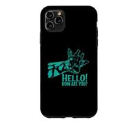 Hello How are You ? Girafe Exotique Animal Coque pour iPhone 11 Pro Max