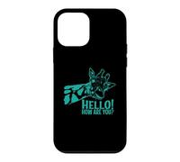 Hello How are You ? Girafe Exotique Animal Coque pour iPhone 12 Mini