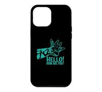 Hello How are You ? Girafe Exotique Animal Coque pour iPhone 12 Pro Max