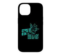 Hello How are You ? Girafe Exotique Animal Coque pour iPhone 14