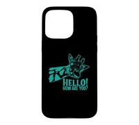 Hello How are You ? Girafe Exotique Animal Coque pour iPhone 15 Pro Max