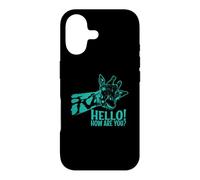 Hello How are You ? Girafe Exotique Animal Coque pour iPhone 17