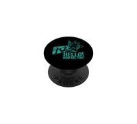 Hello How are You ? Girafe Exotique Animal PopSockets PopGrip Adhésif