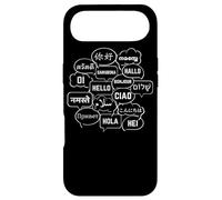 Hello in Many Languages Translator Globetrotter Polyglot Coque pour iPhone Air
