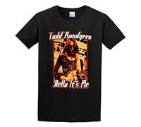 Hello It's Me Todd Rundgren Single Unisex T-Shirt Printed Tee Black Mens Top Shirt 3XL