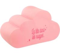 Hello Kids La11015 Lampe Veilleuse Led Enfant Nuage La Tête Dans Les Nuages Rose Pvc H15 X 12,5 X 25,5 Cm[Vei9272390]
