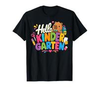 Hello Kindergarten Capybara Back to School Teacher Student T-Shirt