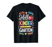 Hello Kindergarten Chemise Garçon Fille Enseignant Retour à l'école T-Shirt
