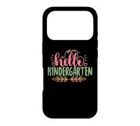 Hello Kindergarten Funny Back to School for Kids Coque pour iPhone 17 Pro