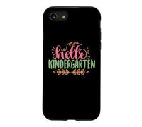 Hello Kindergarten Funny Back to School for Kids Coque pour iPhone SE (2020) / 7/8