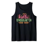 Hello Kindergarten Funny Back to School for Kids Débardeur
