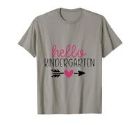 Hello Kindergarten Parent Or Teacher Disant Nouvel an Scolaire T-Shirt