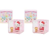 Hello Kitty, 1 Figurine 6,5cm et Accessoires dans Une Boite Transparente, Série Ode to Toy, Modèle aléatoire, pour Les Enfants à partir de 3 Ans, HKT36 (Lot de 2)