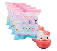 Hello Kitty, 1 Figurine à Collectionner, 4cm, Série Ice Cream, Modèle aléatoire, pour Les Enfants à partir de 3 Ans, HKT43 (Lot de 4)