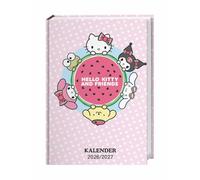 Hello Kitty 17-Monats-Kalenderbuch A5 2027 - 17 Monate. Von August 2026 ezember 2027: Die niedliche Kultkatze versüßt jeden langen Schultag! ... alle Fans der coolen Hello-Kitty-Charaktere