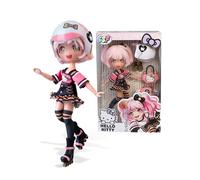 Hello Kitty Golden Diva Roller Figure Rose